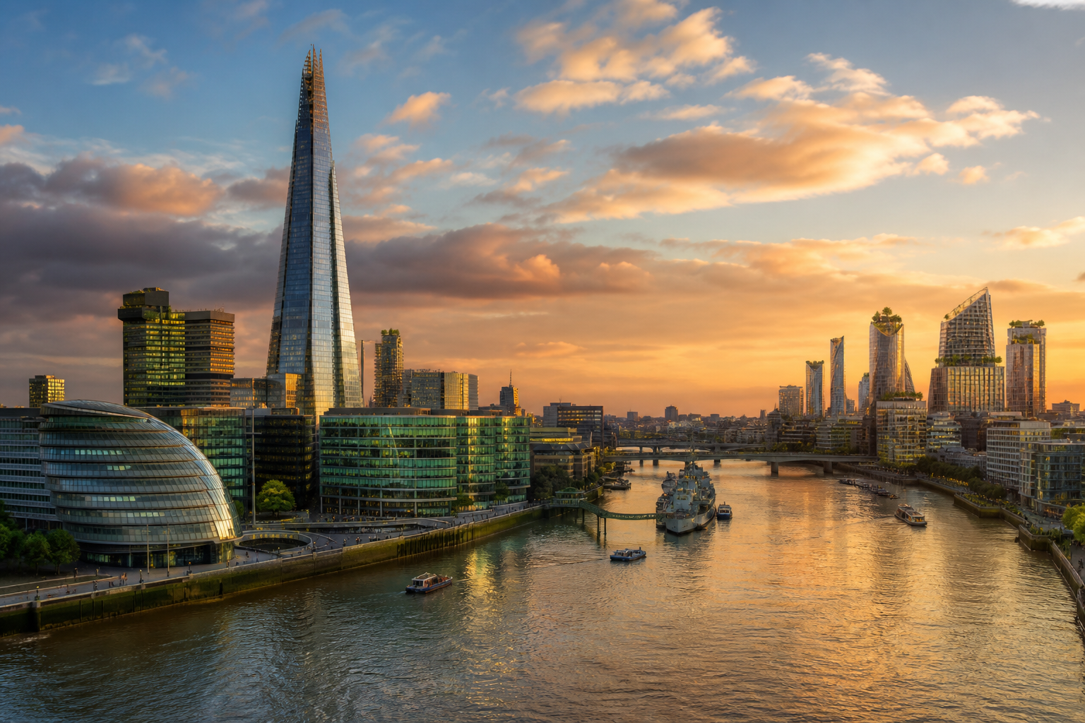 London skyline for ArchFuture-2027